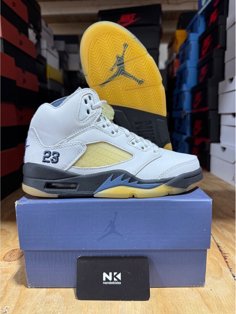 Air Jordan 5 Retro x A Ma Maniére 'Dawn' FZ5758-004 WOMENS SIZE 5.5